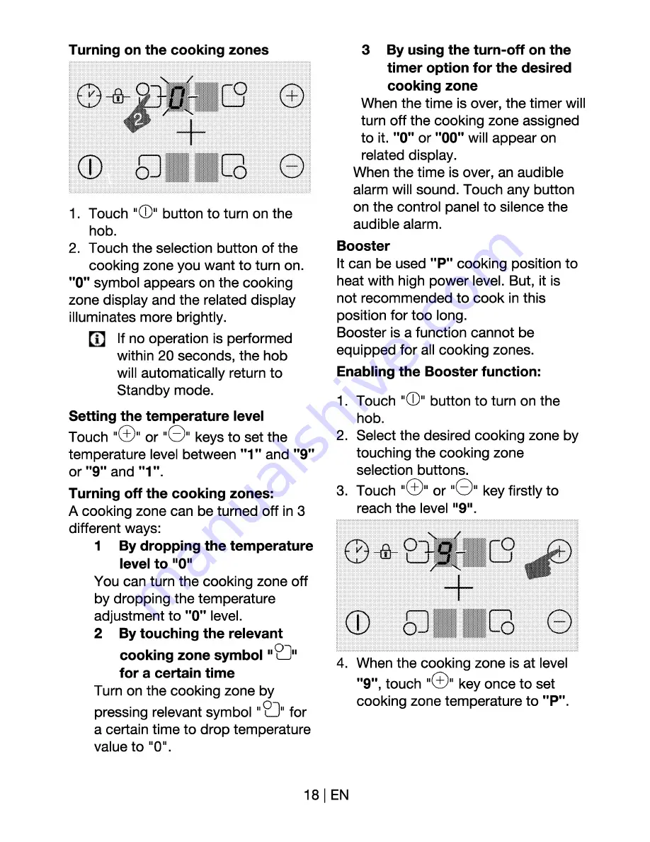 Beko HII 64400AT User Manual Download Page 18