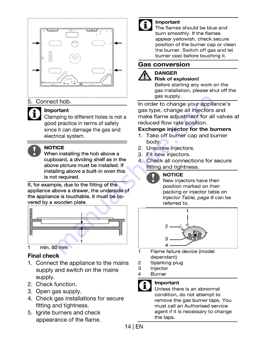 Beko HIM 64220/S Manual Download Page 14