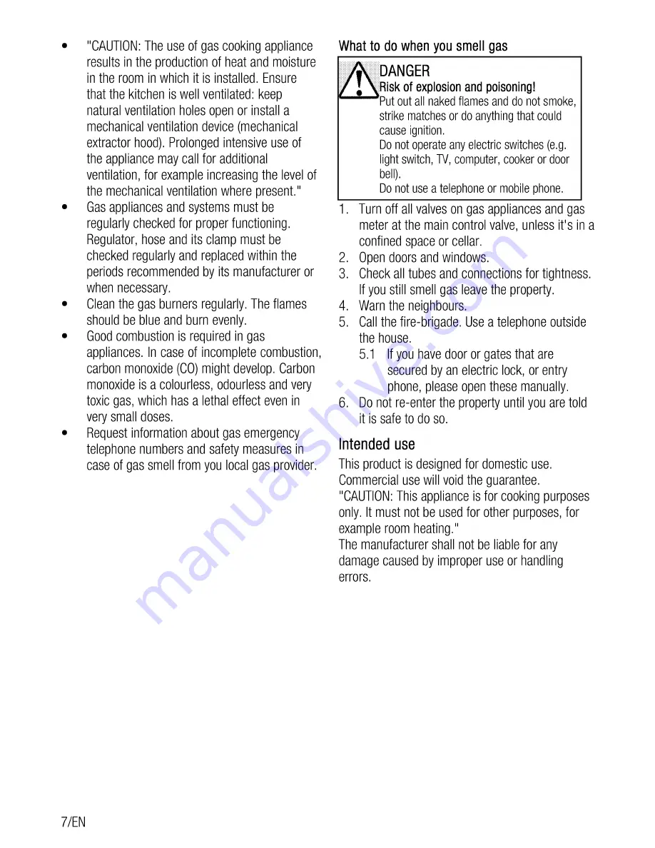 Beko HIMG 64223 S User Manual Download Page 8