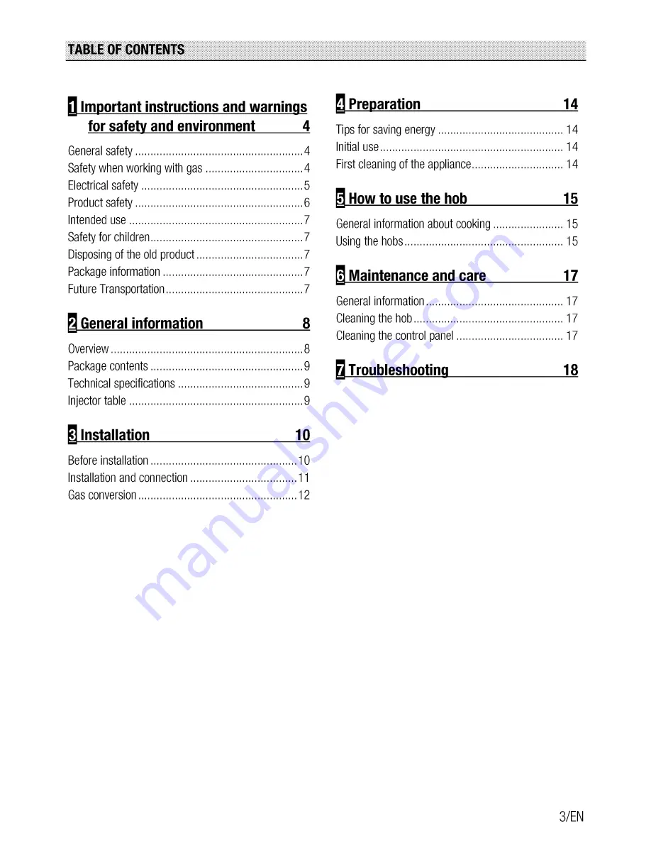 Beko HIMW64223S User Manual Download Page 3