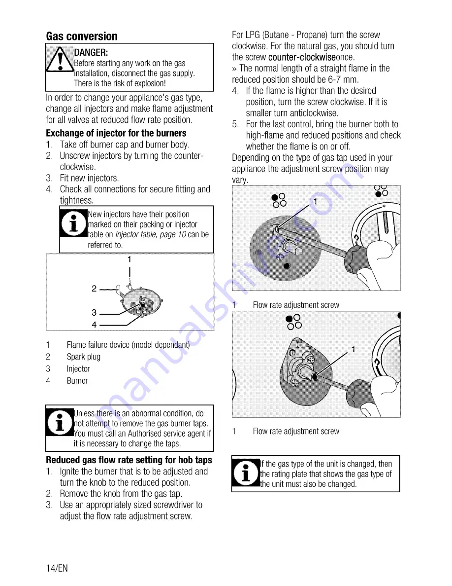 Beko HIZG64120 User Manual Download Page 36