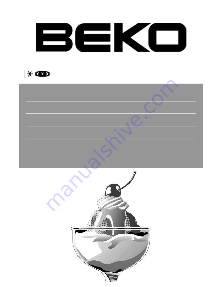 Beko HSA 20520 - Instructions For Use Manual Download Page 1