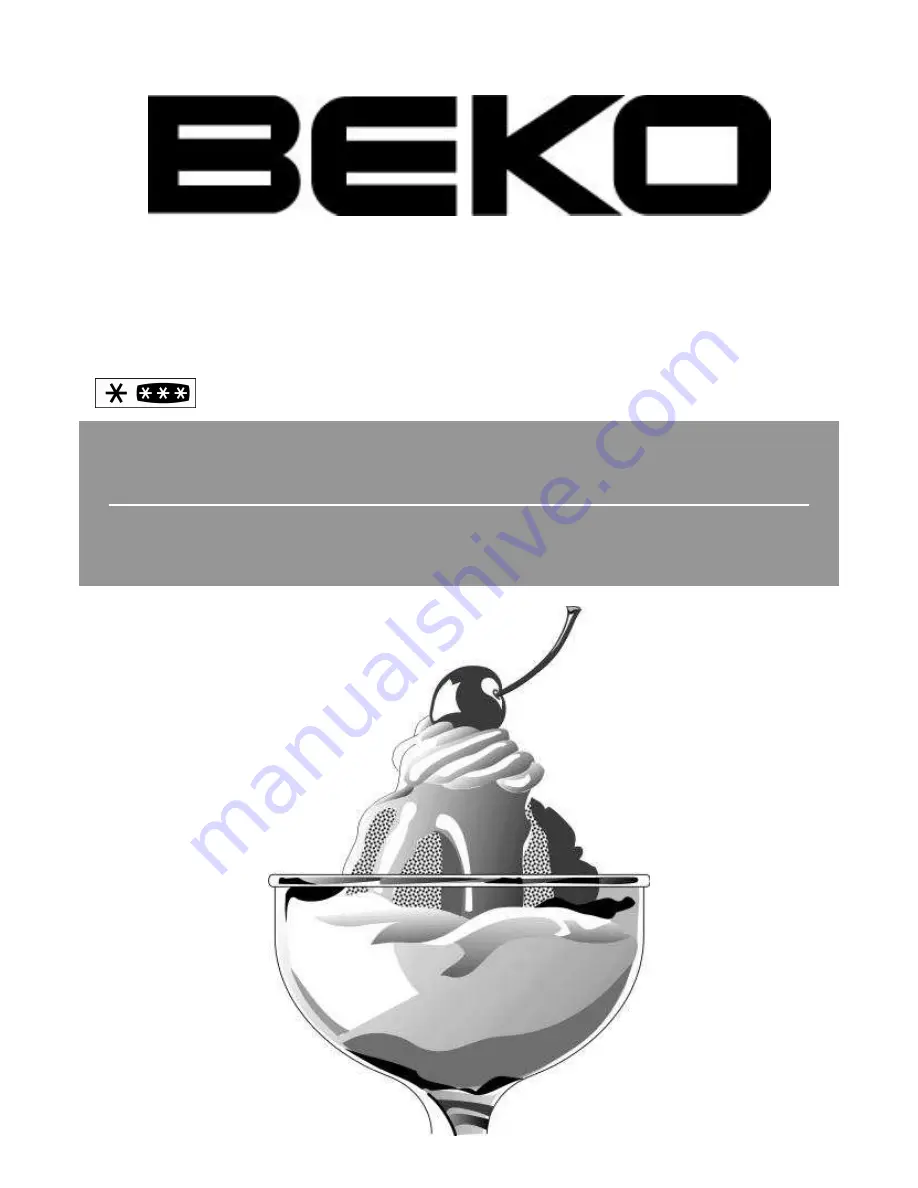 Beko HSA 20550 Instructions For Use Manual Download Page 1