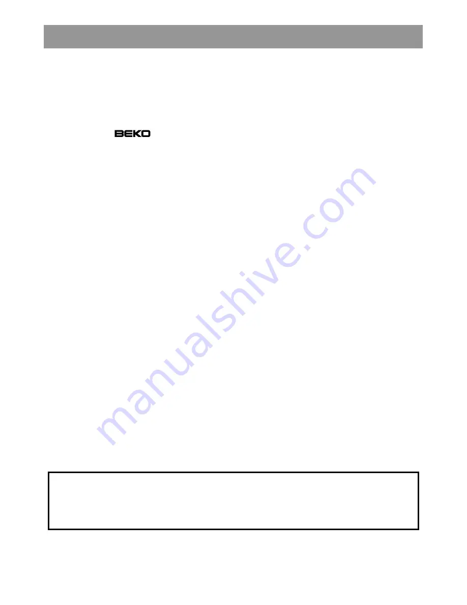 Beko HSA40500 Instructions For Use Manual Download Page 29