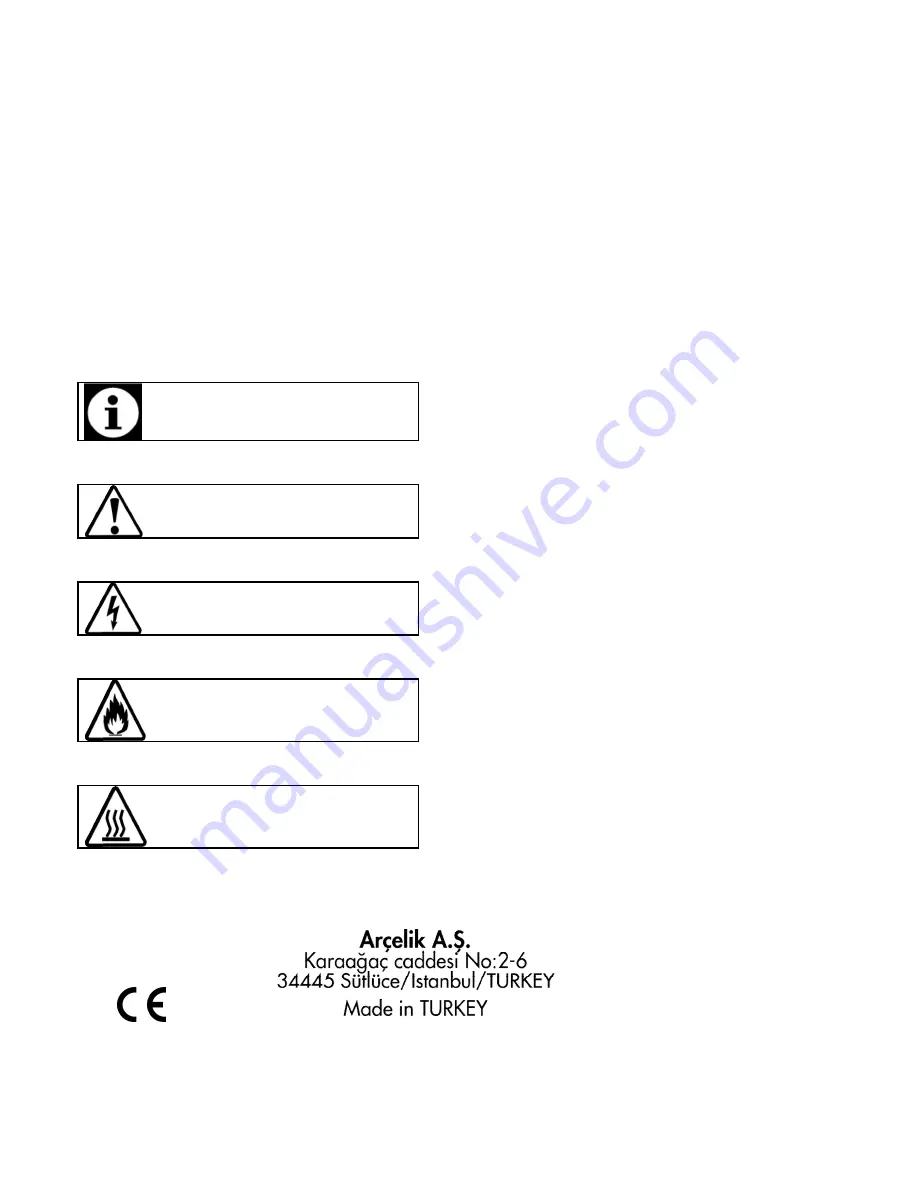 Beko HTZG 64120 Manual Download Page 2