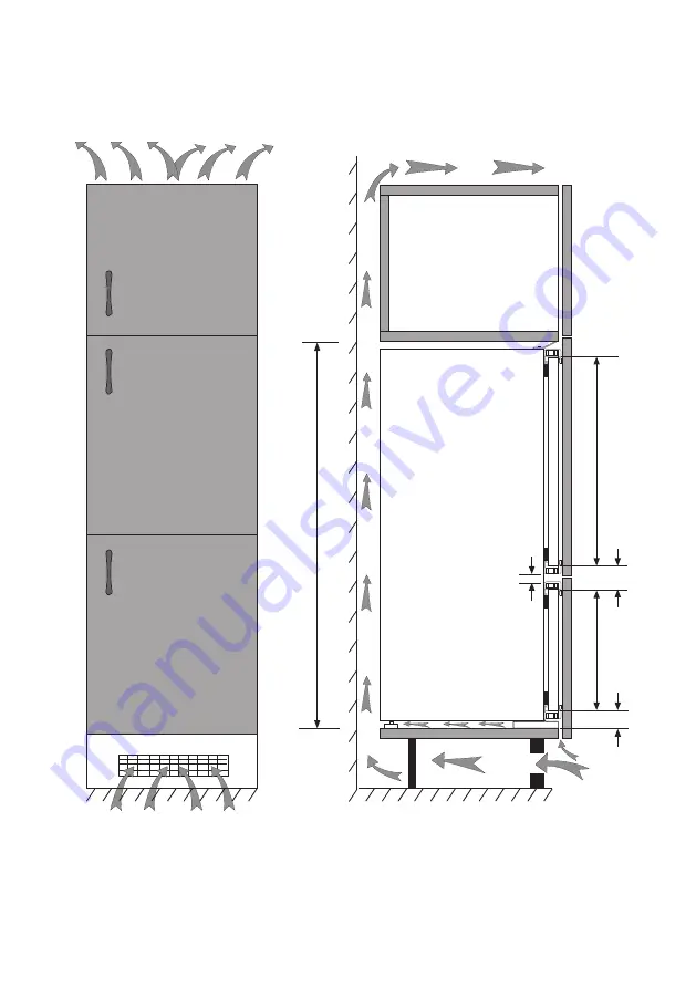 Beko K54285B Installation Instructions Manual Download Page 3