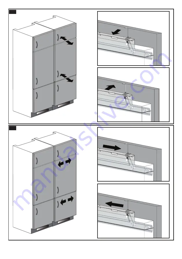 Beko K54285B Installation Instructions Manual Download Page 14