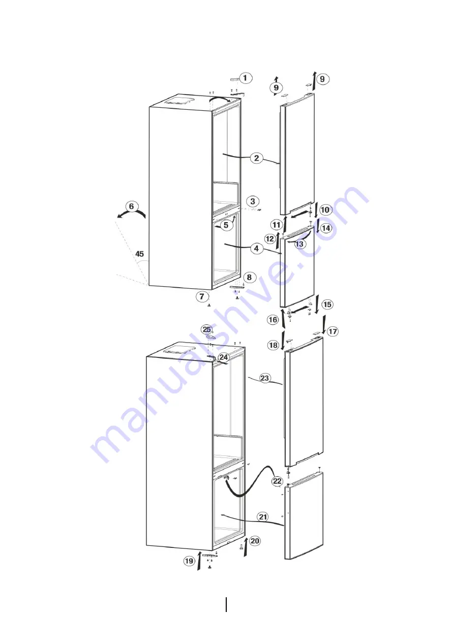 Beko KG366I40XBCHN Instructions Of Use Download Page 14