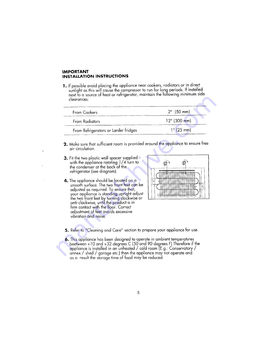 Beko LF 320 Operating Instructions Manual Download Page 5