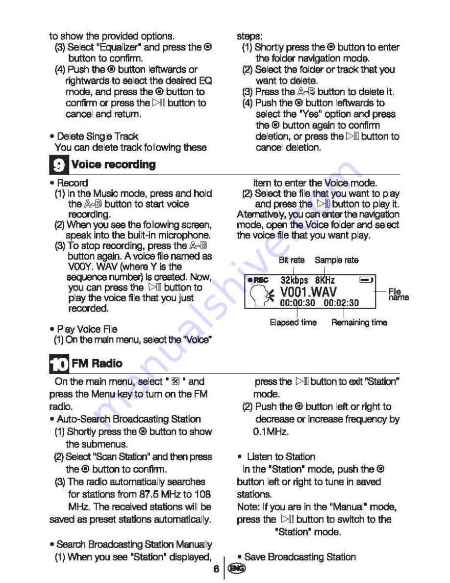 Beko MP 300 R User Manual Download Page 8