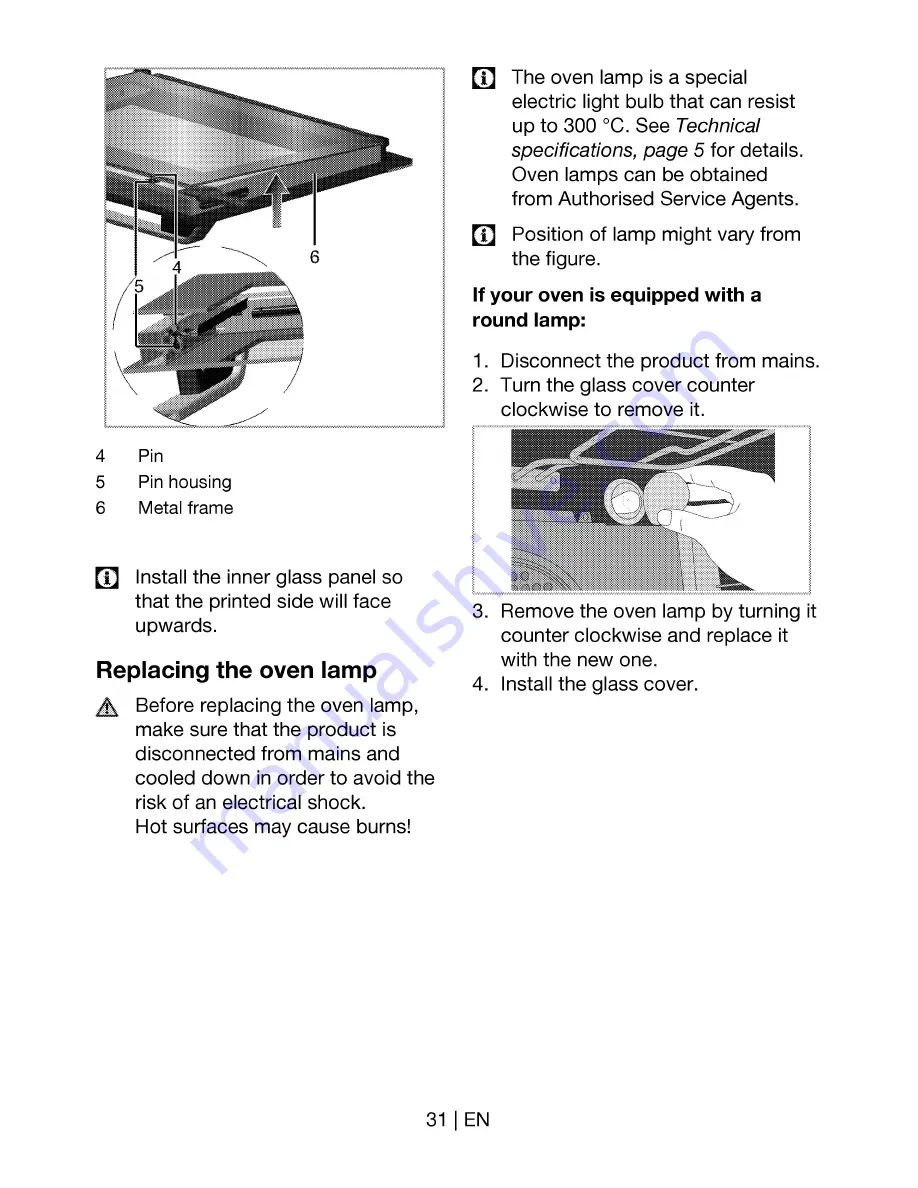 Beko OCM 22300 X User Manual Download Page 31