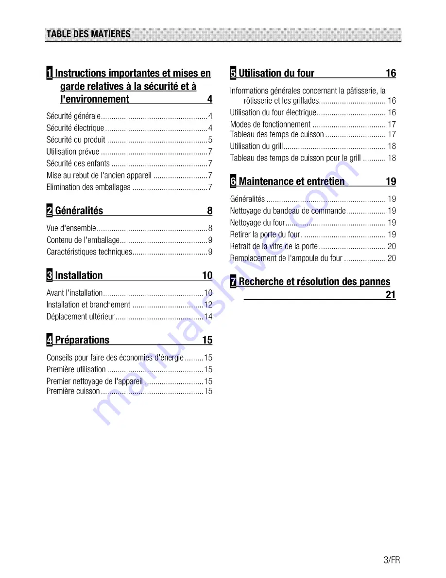 Beko OIC 21000 User Manual Download Page 23