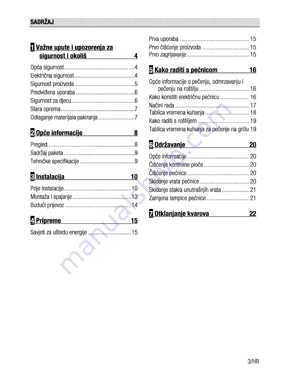 Beko OIC 22000 User Manual Download Page 49