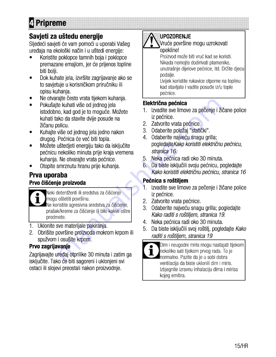 Beko OIC 22000 User Manual Download Page 61