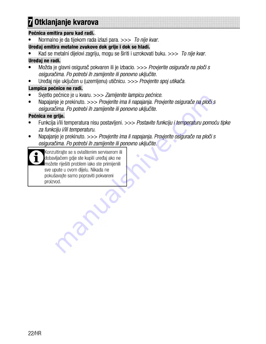 Beko OIC 22000 User Manual Download Page 68