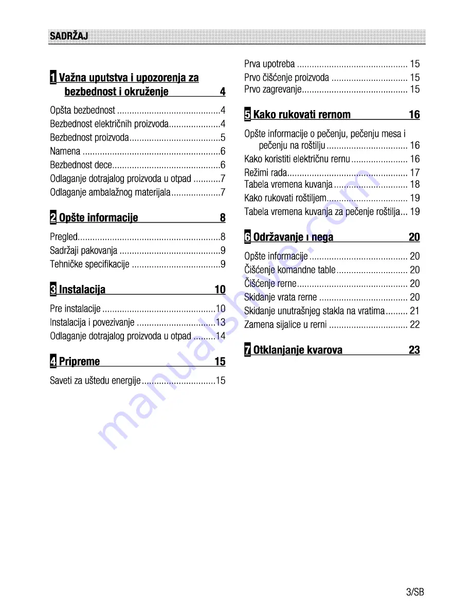 Beko OIC 22000 User Manual Download Page 71