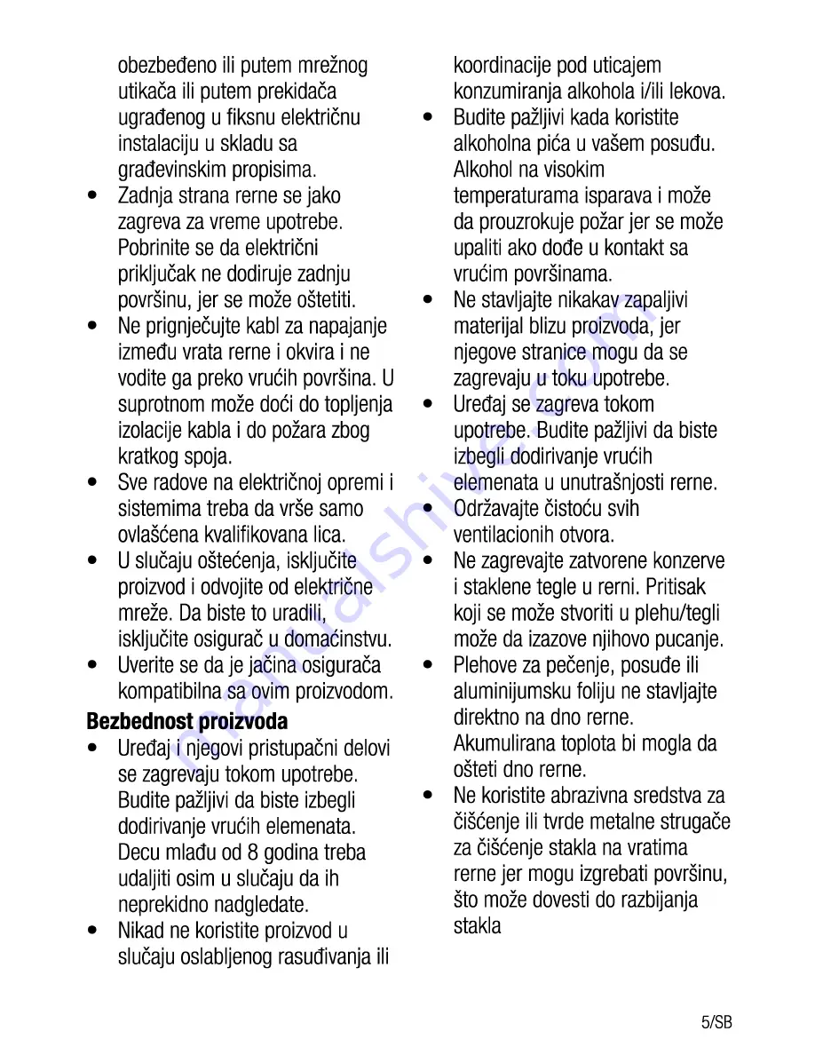 Beko OIC 22000 User Manual Download Page 73