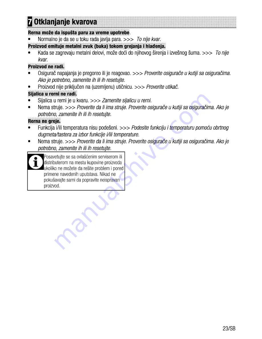 Beko OIC 22000 User Manual Download Page 91