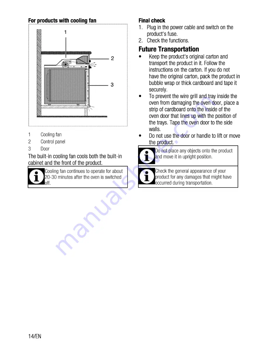 Beko OIE 22000 User Manual Download Page 14