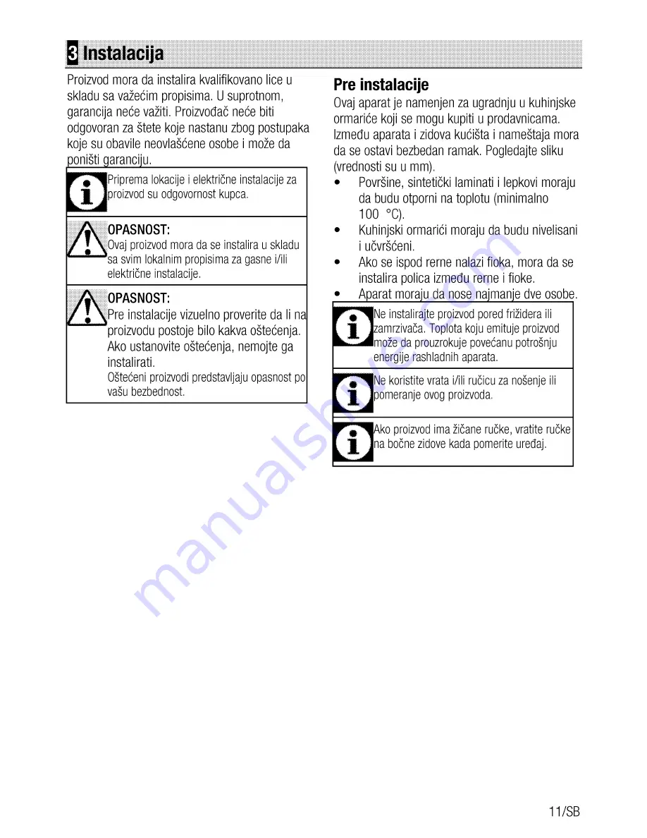 Beko OIE 22102 User Manual Download Page 61