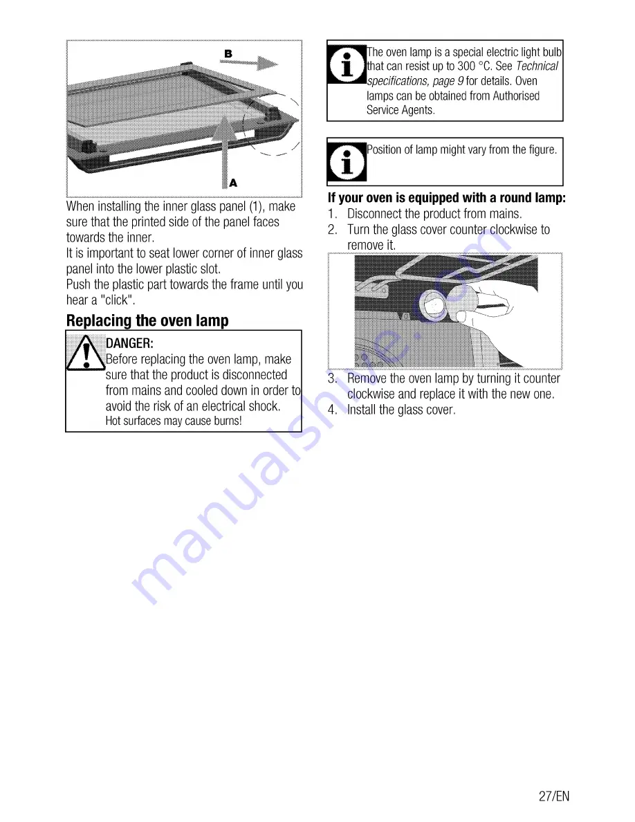 Beko OIE 25500 User Manual Download Page 27