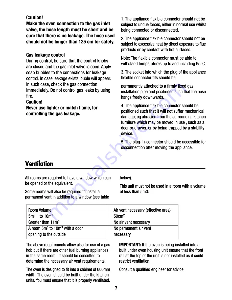 Beko OIG 14101 B User Manual Download Page 5