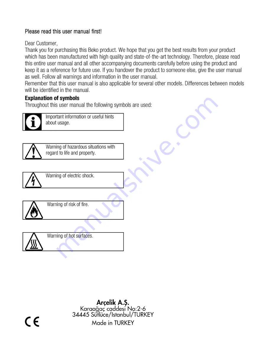 Beko OIG 22102 User Manual Download Page 30