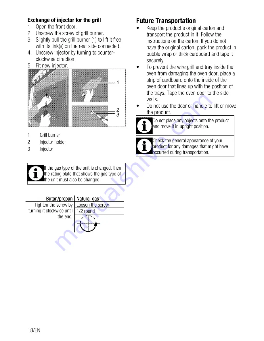 Beko OIG 22102 User Manual Download Page 46