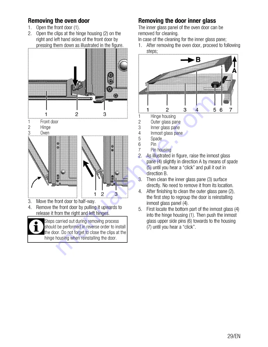 Beko OIM 25601 User Manual Download Page 29