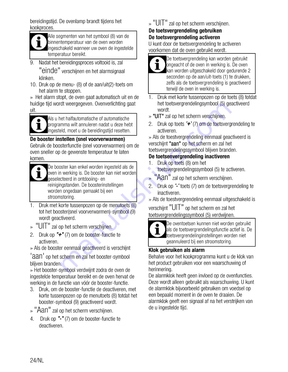 Beko OIM 25601 User Manual Download Page 54