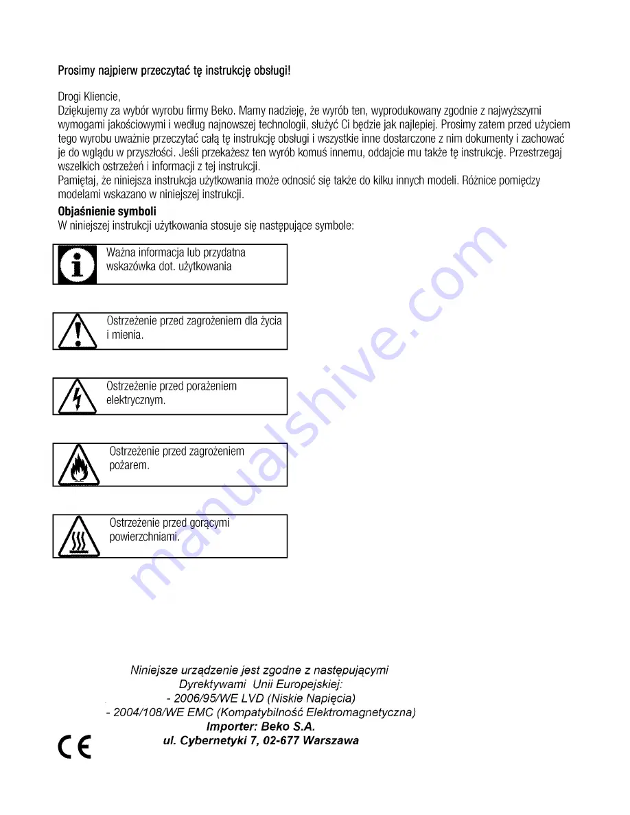 Beko OIM 25602 User Manual Download Page 34