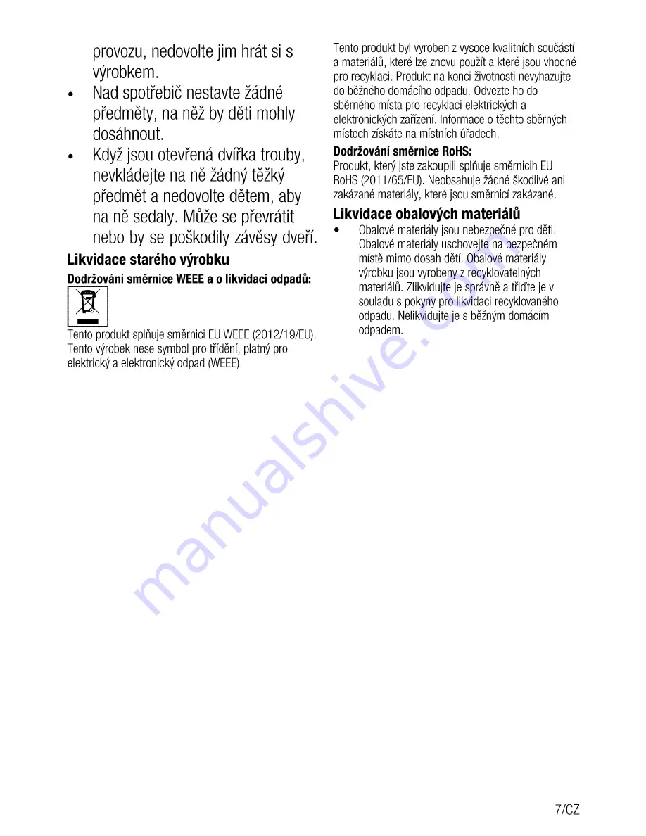 Beko OIM 25602 User Manual Download Page 71