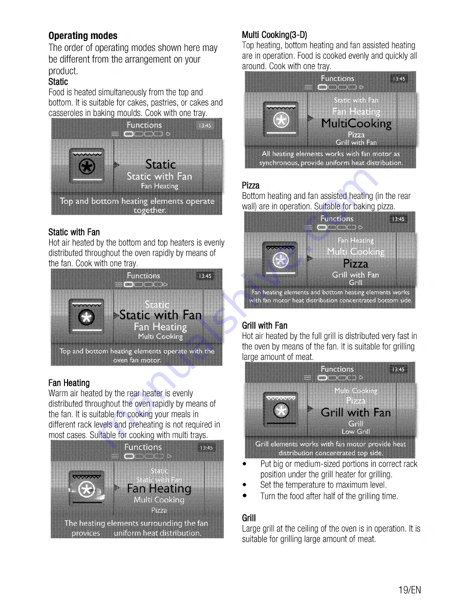 Beko OIM 25901 User Manual Download Page 19