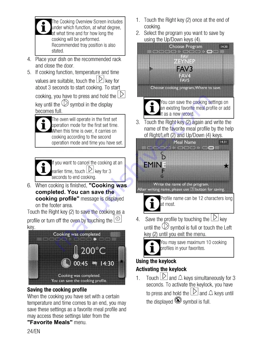 Beko OIM 25901 User Manual Download Page 24