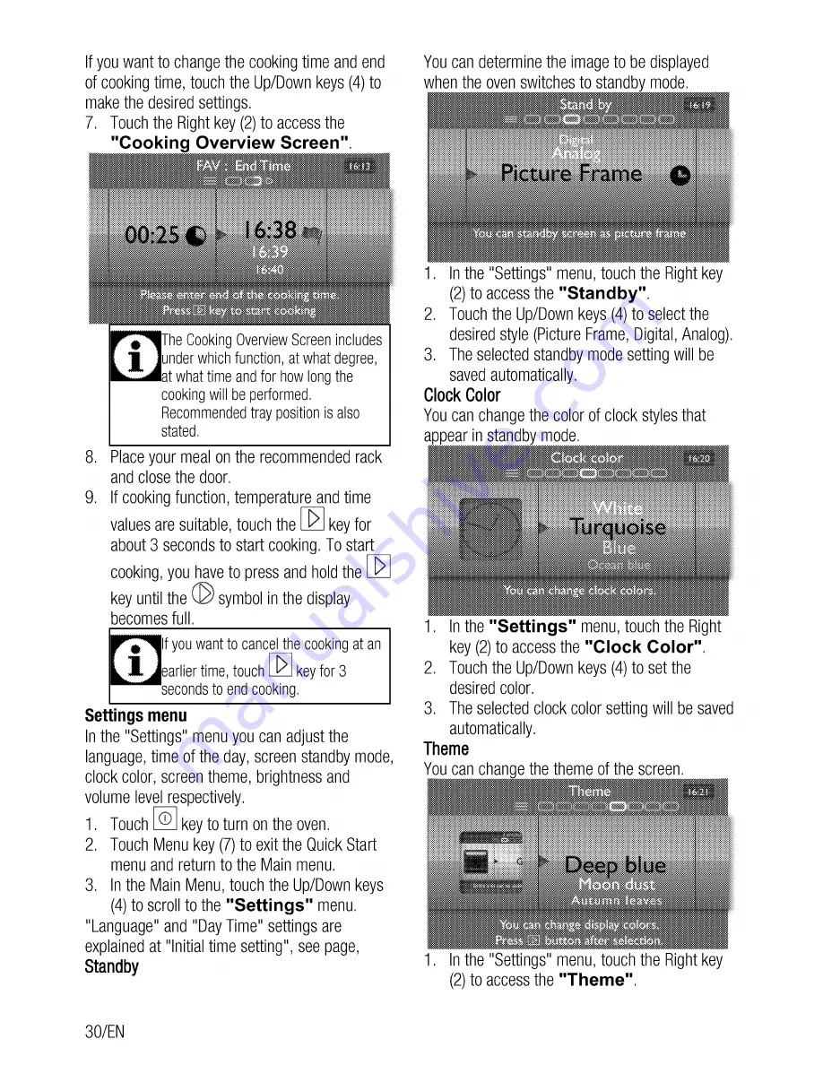 Beko OIM 25901 User Manual Download Page 30