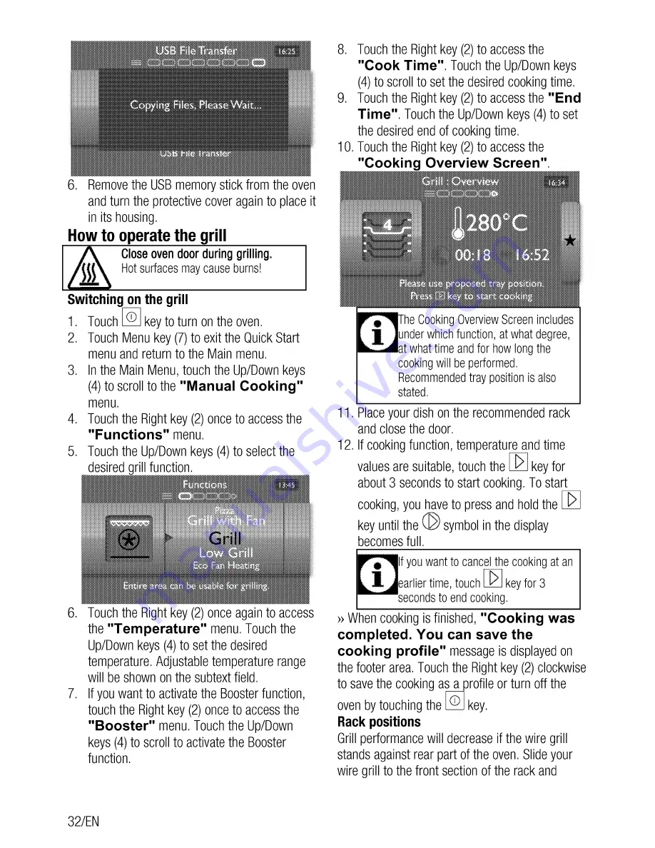 Beko OIM 25901 User Manual Download Page 32