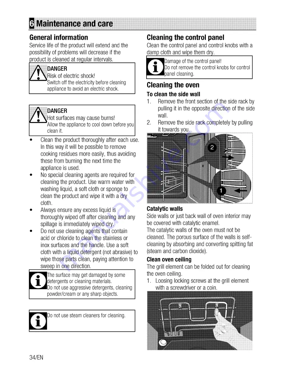 Beko OIM 25901 User Manual Download Page 34