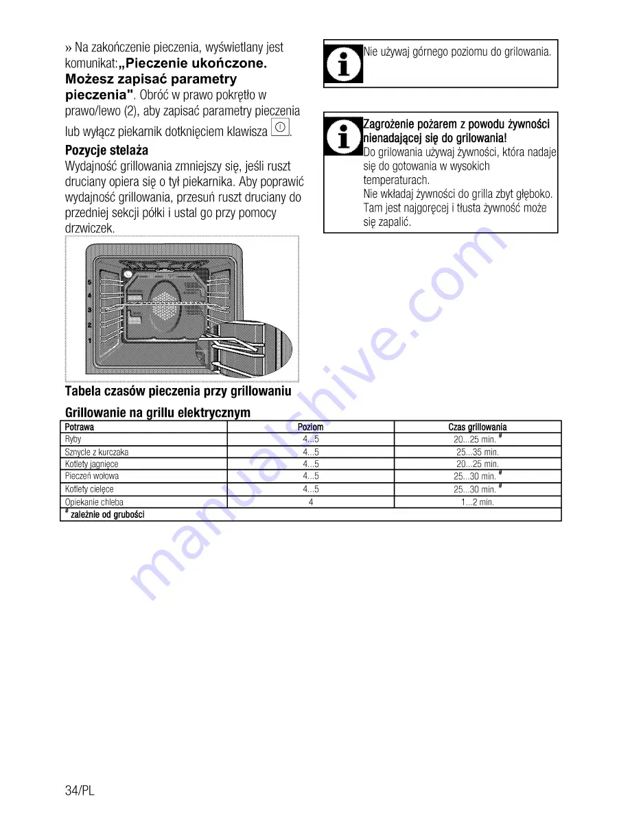 Beko OIM 25901 User Manual Download Page 72