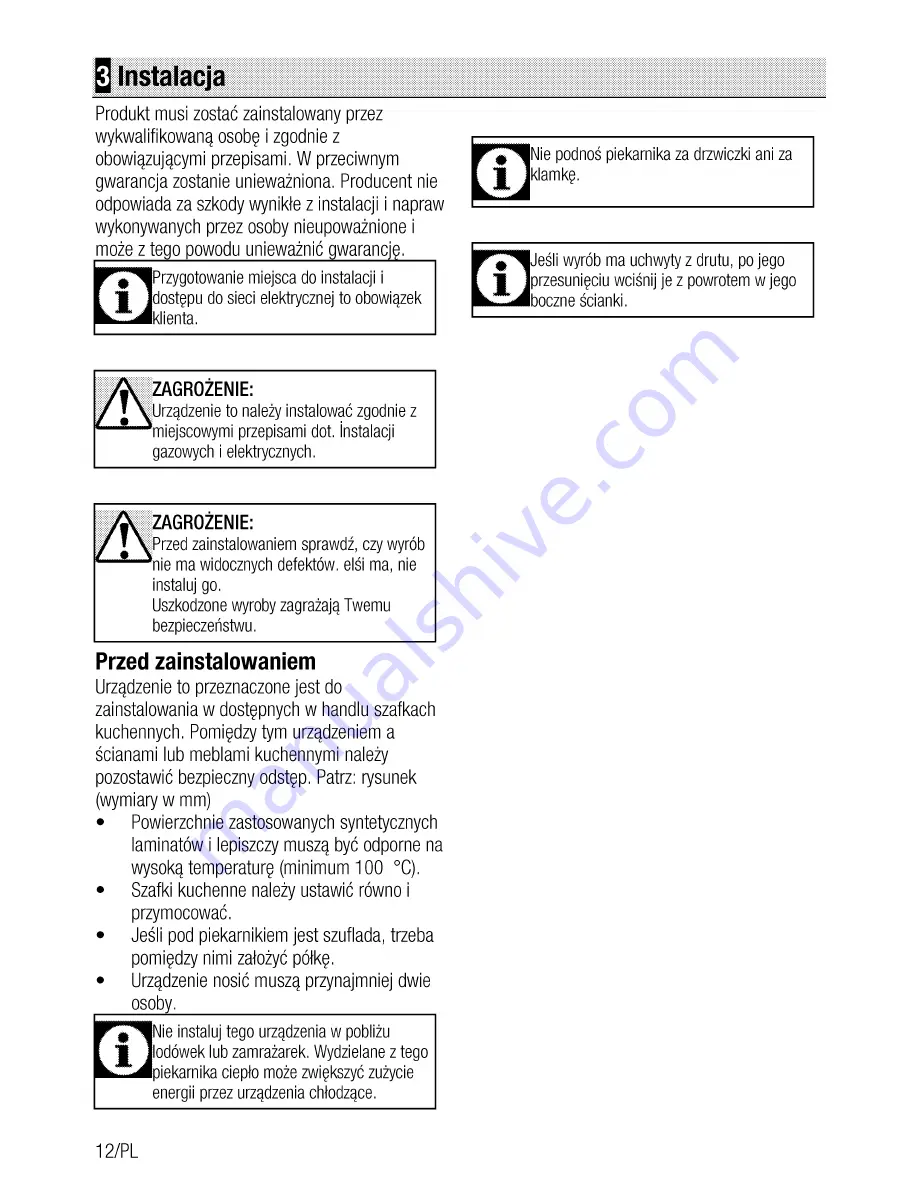 Beko OIM 39701 User Manual Download Page 48