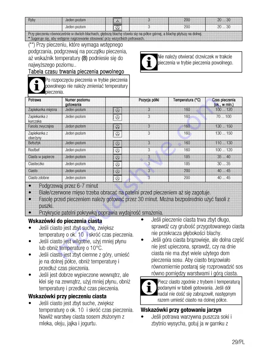 Beko OIM 39701 Скачать руководство пользователя страница 65