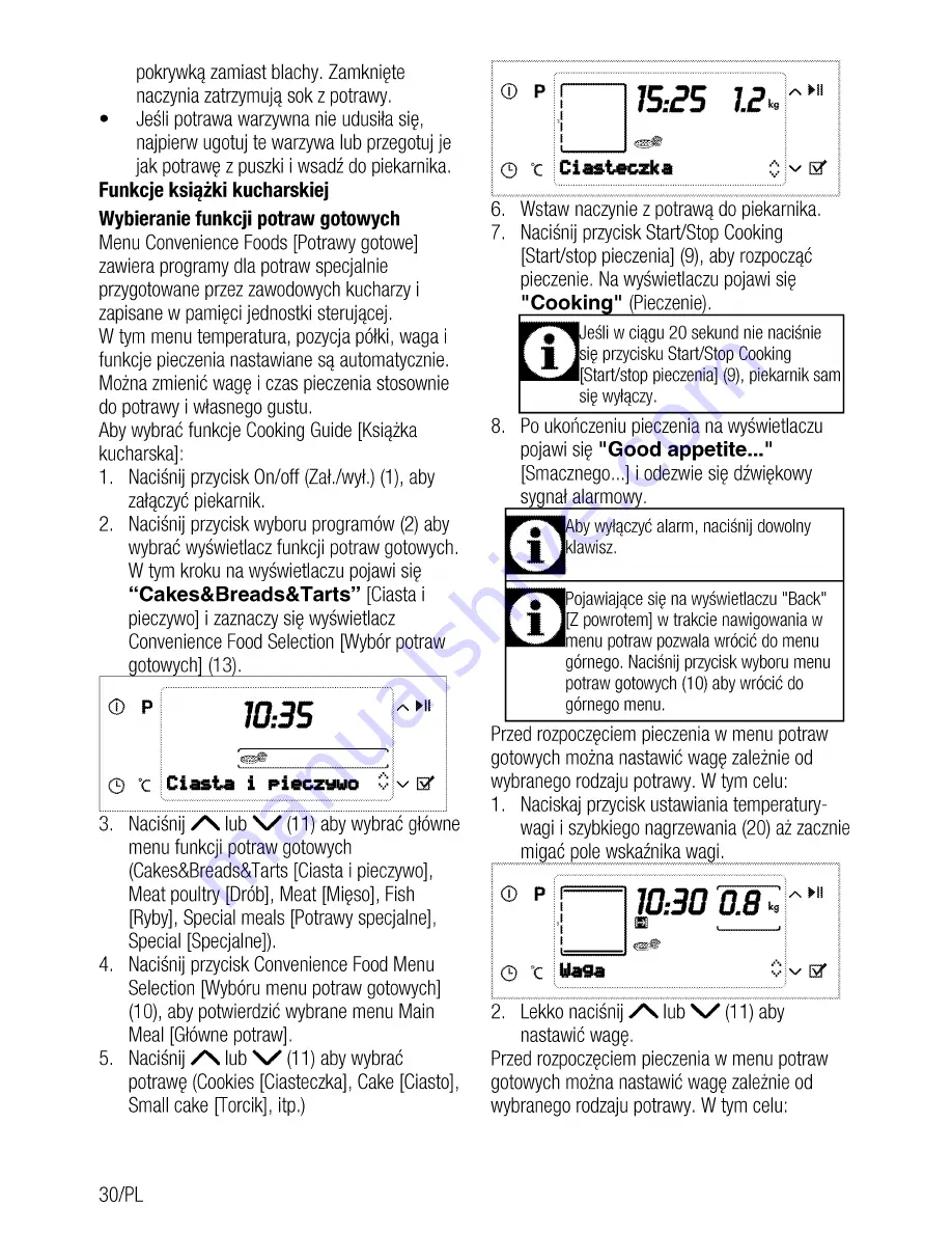 Beko OIM 39701 User Manual Download Page 66