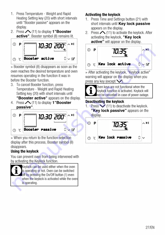 Beko OIM-39702-X User Manual Download Page 27