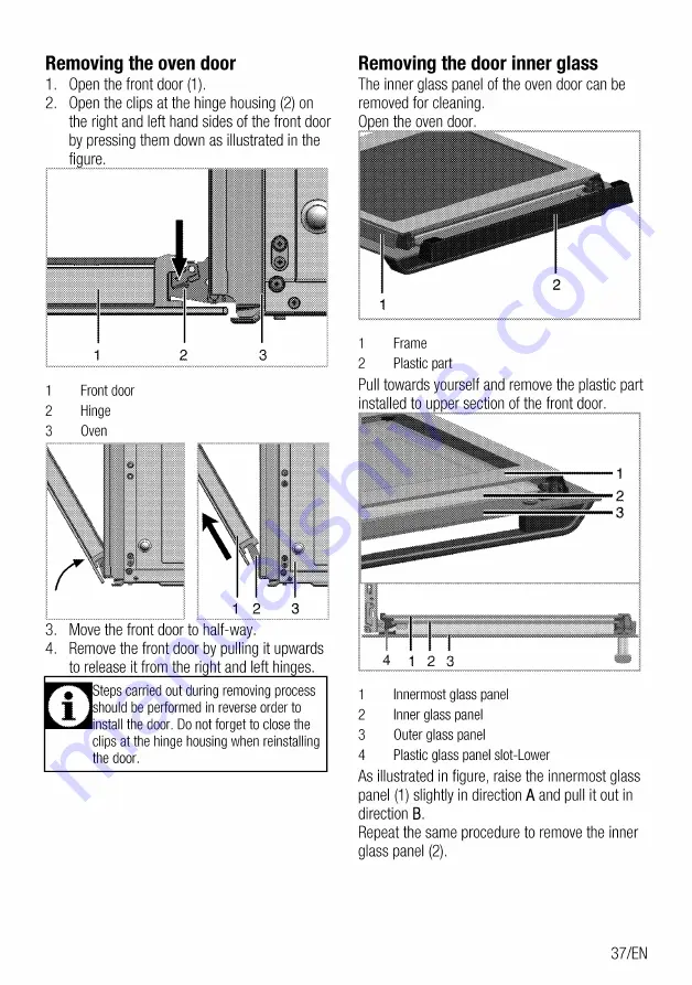 Beko OIM-39702-X User Manual Download Page 37