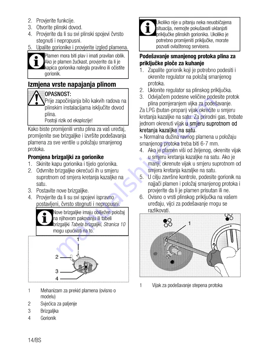 Beko OSE 24130 B User Manual Download Page 78