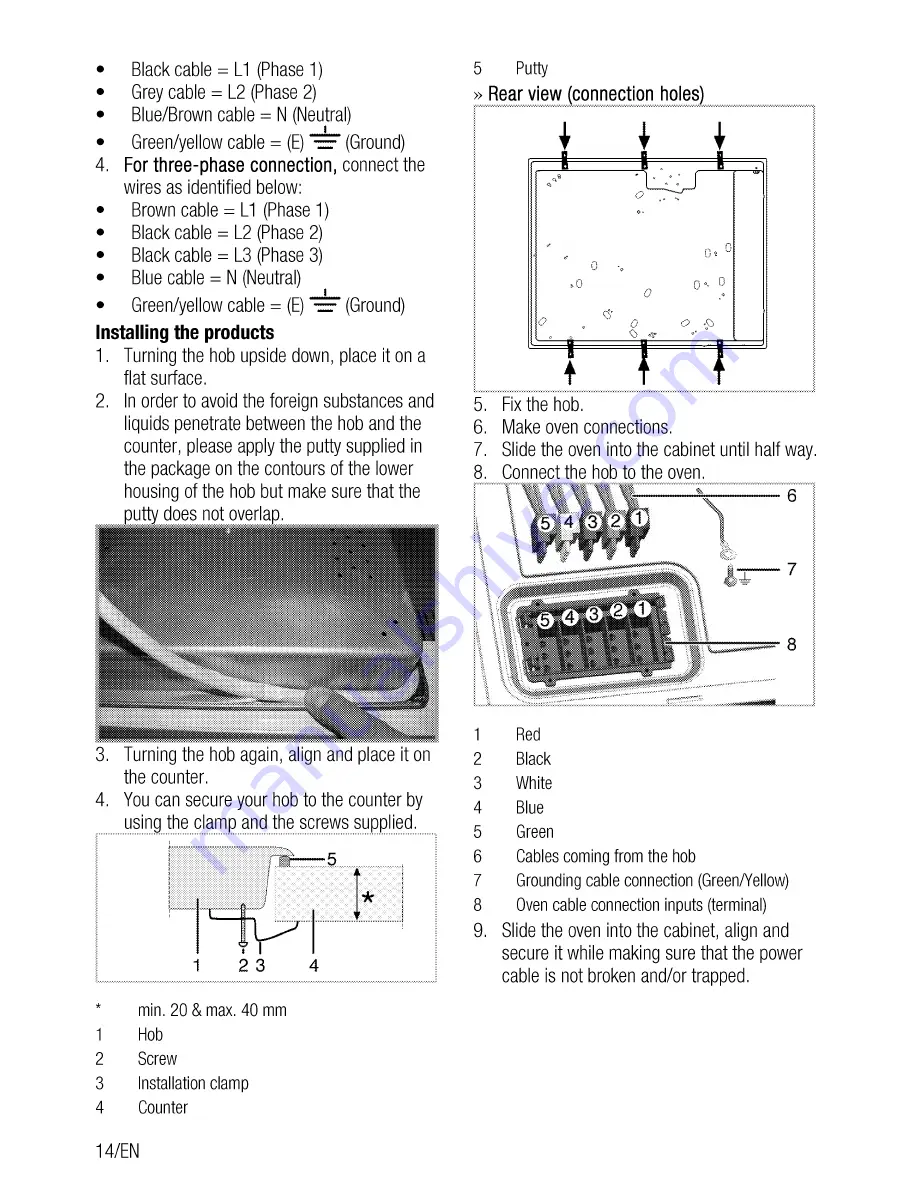 Beko OUC 22010 User Manual Download Page 14