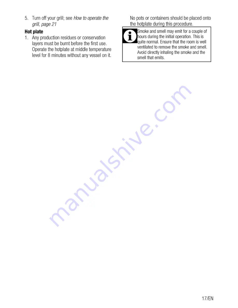 Beko OUC 22010 User Manual Download Page 17