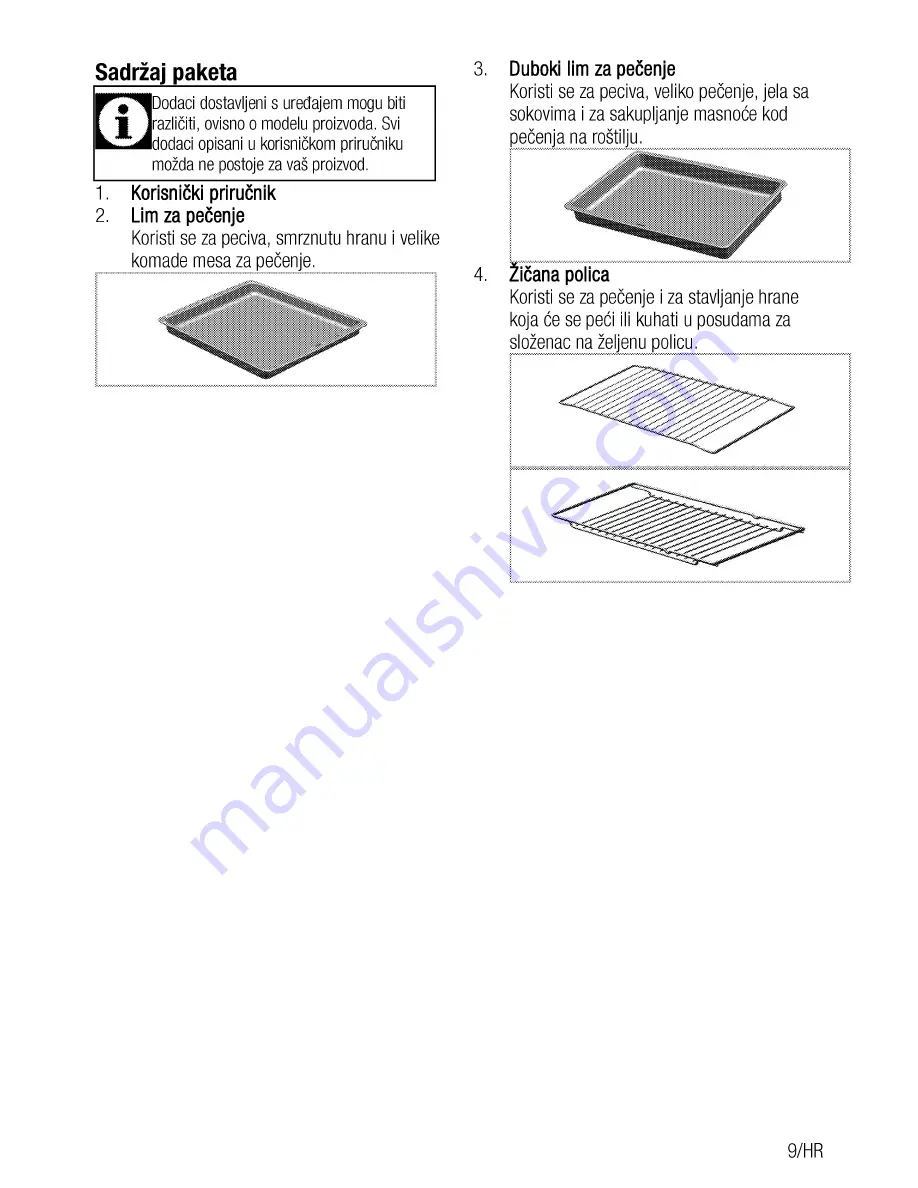 Beko OUC 22010 User Manual Download Page 63