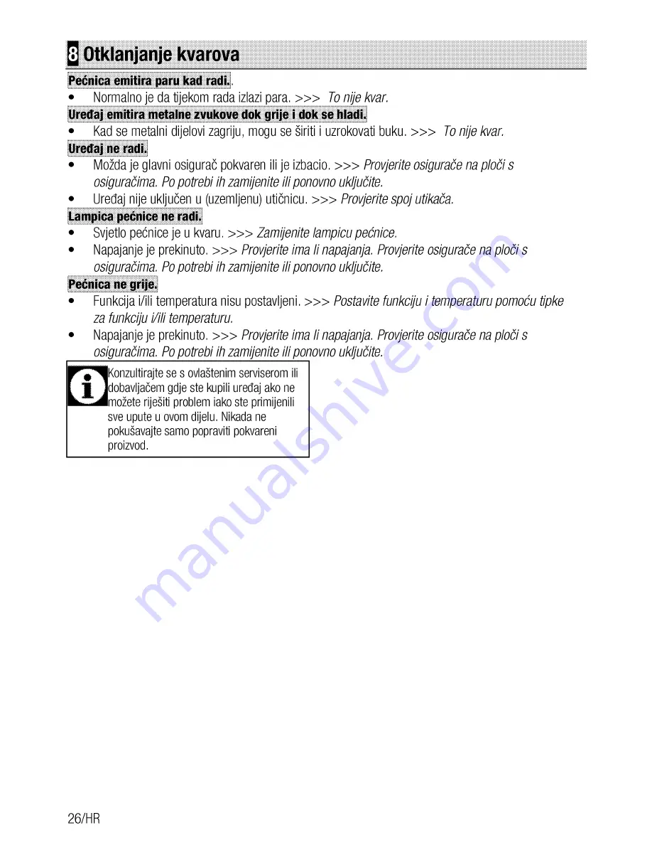 Beko OUC 22010 User Manual Download Page 80