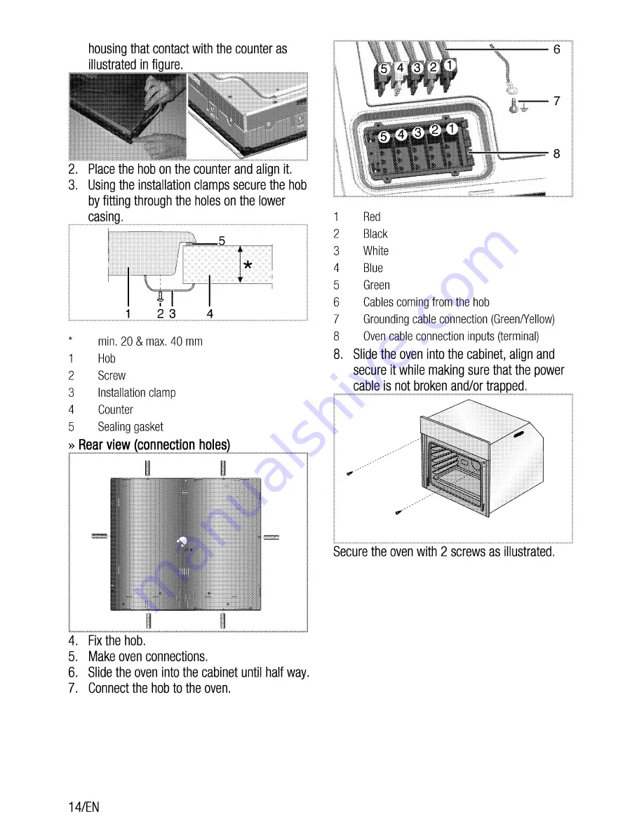 Beko OUE 22020 User Manual Download Page 14