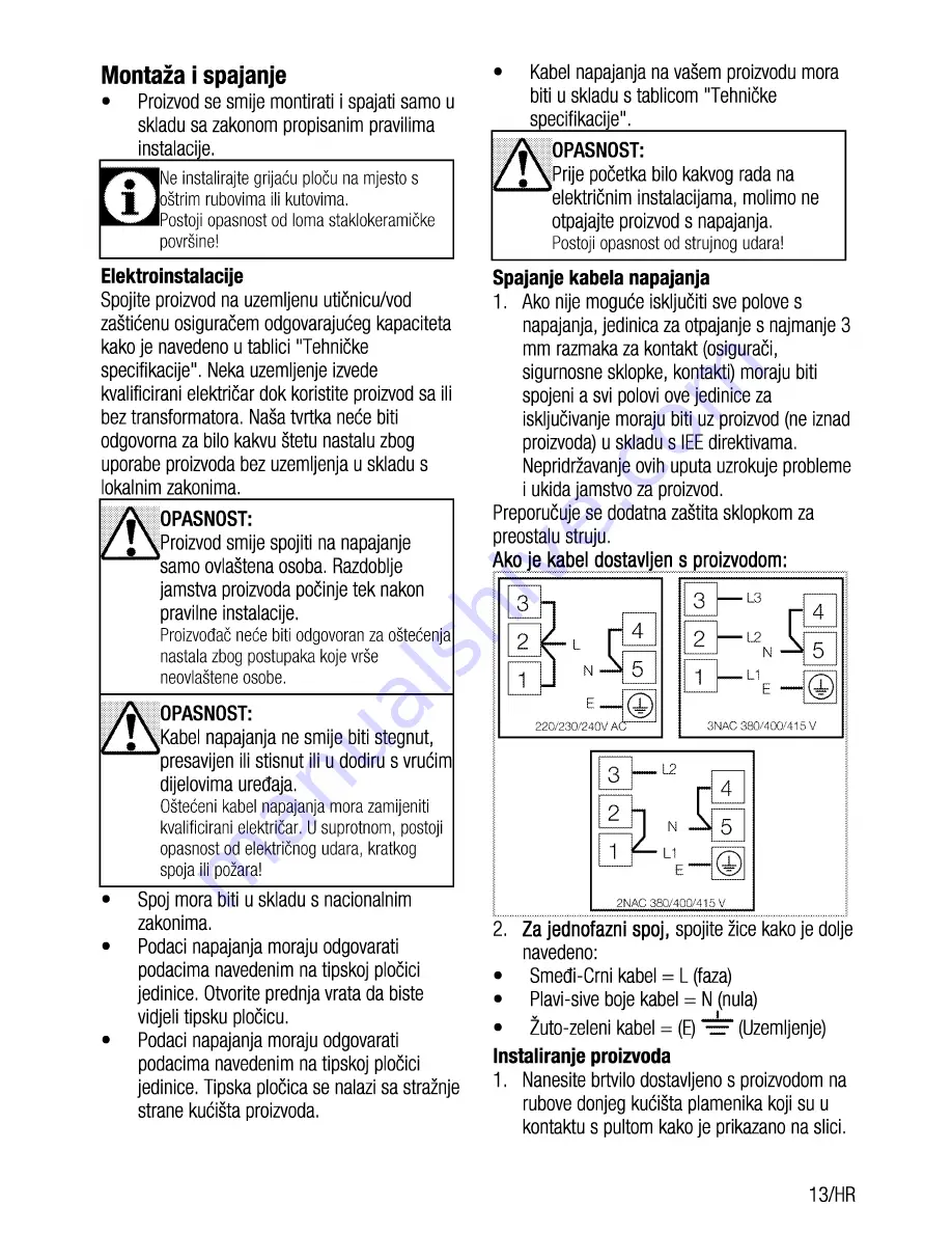 Beko OUE 22020 User Manual Download Page 67